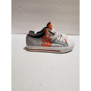 NCAA Syracuse Orange Womens Glitter Low Top Canvas ShoesGlitter Low Top Canvas